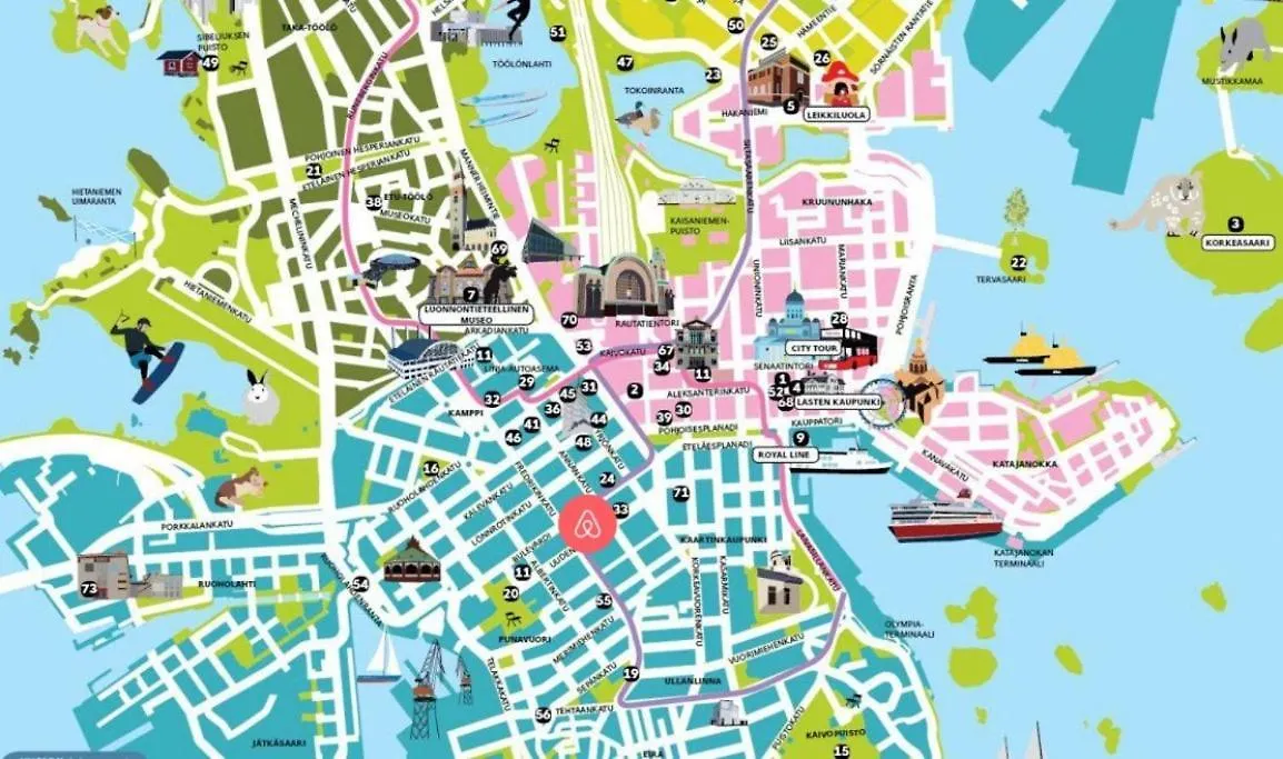 Heart Of Helsinki Center Family Friendly Studio 0*,